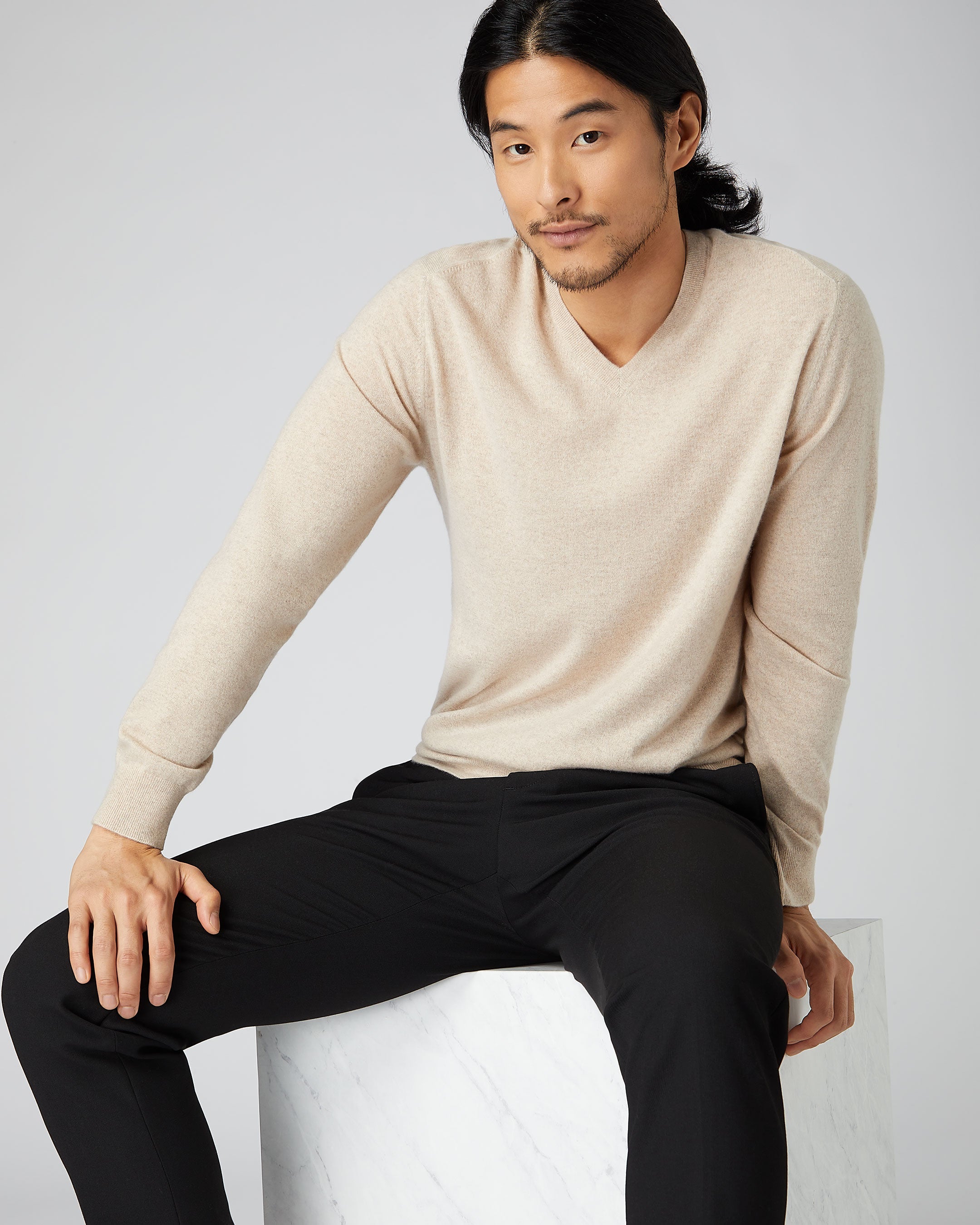 Men's Baby Cashmere | Complimentary Delivery | N.Peal