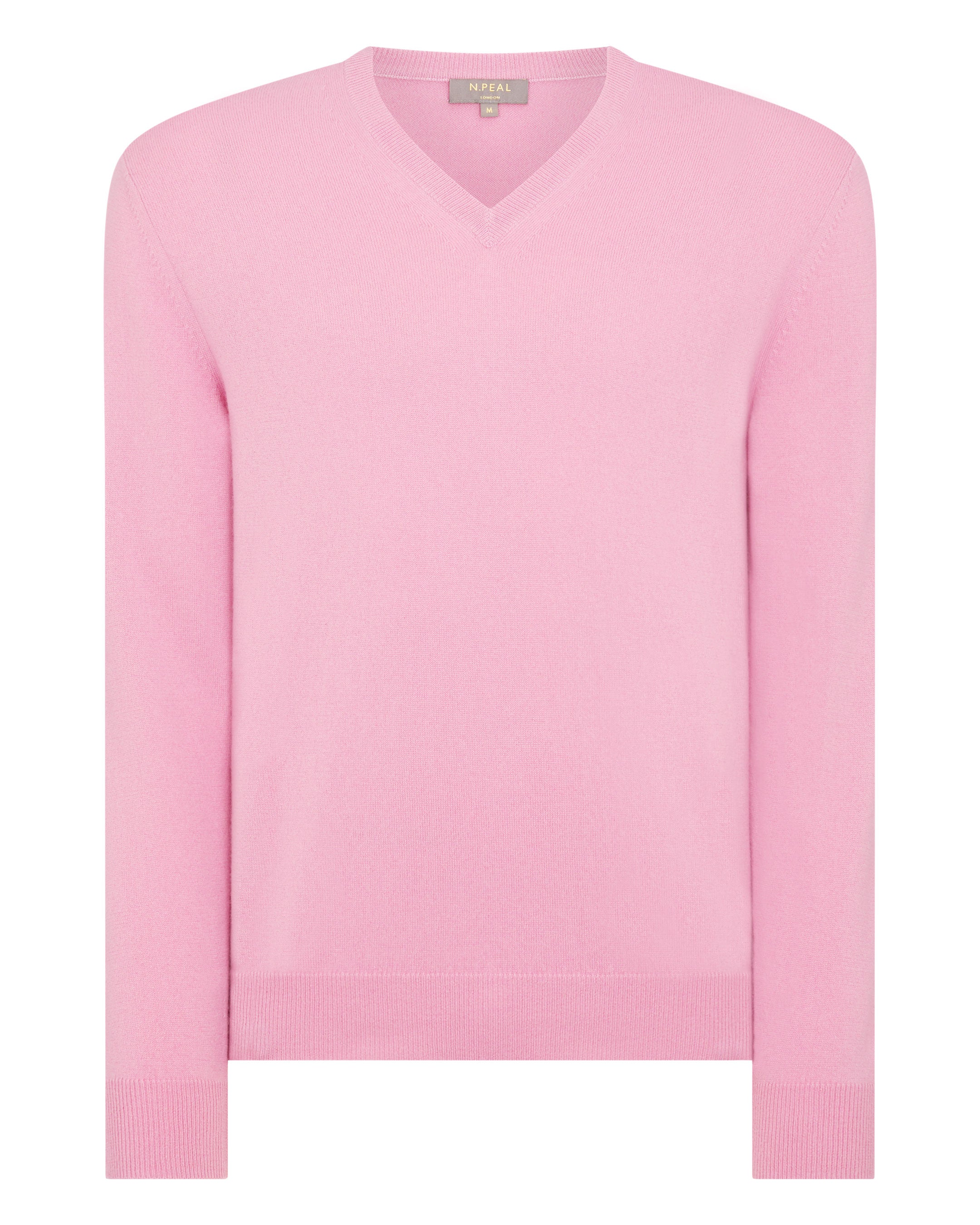 Baby pink v hot sale neck jumper