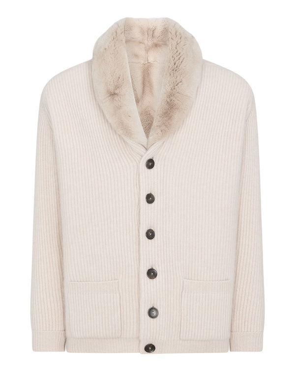 Sleeveless cardigan, Le 31, Shop Men's Shawl Collar Sweaters Online