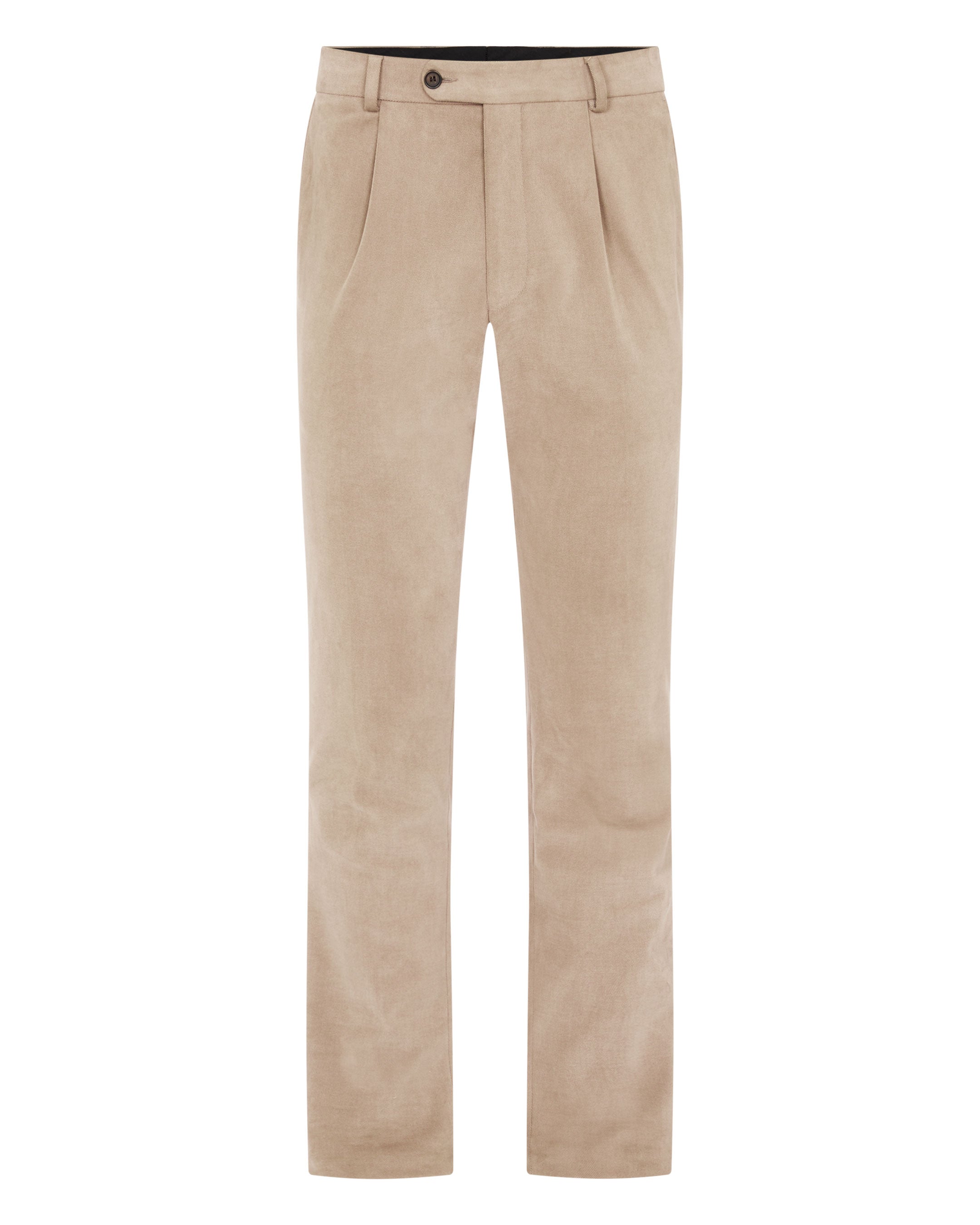 Everly Solid Taupe Trousers – She Is Boutique
