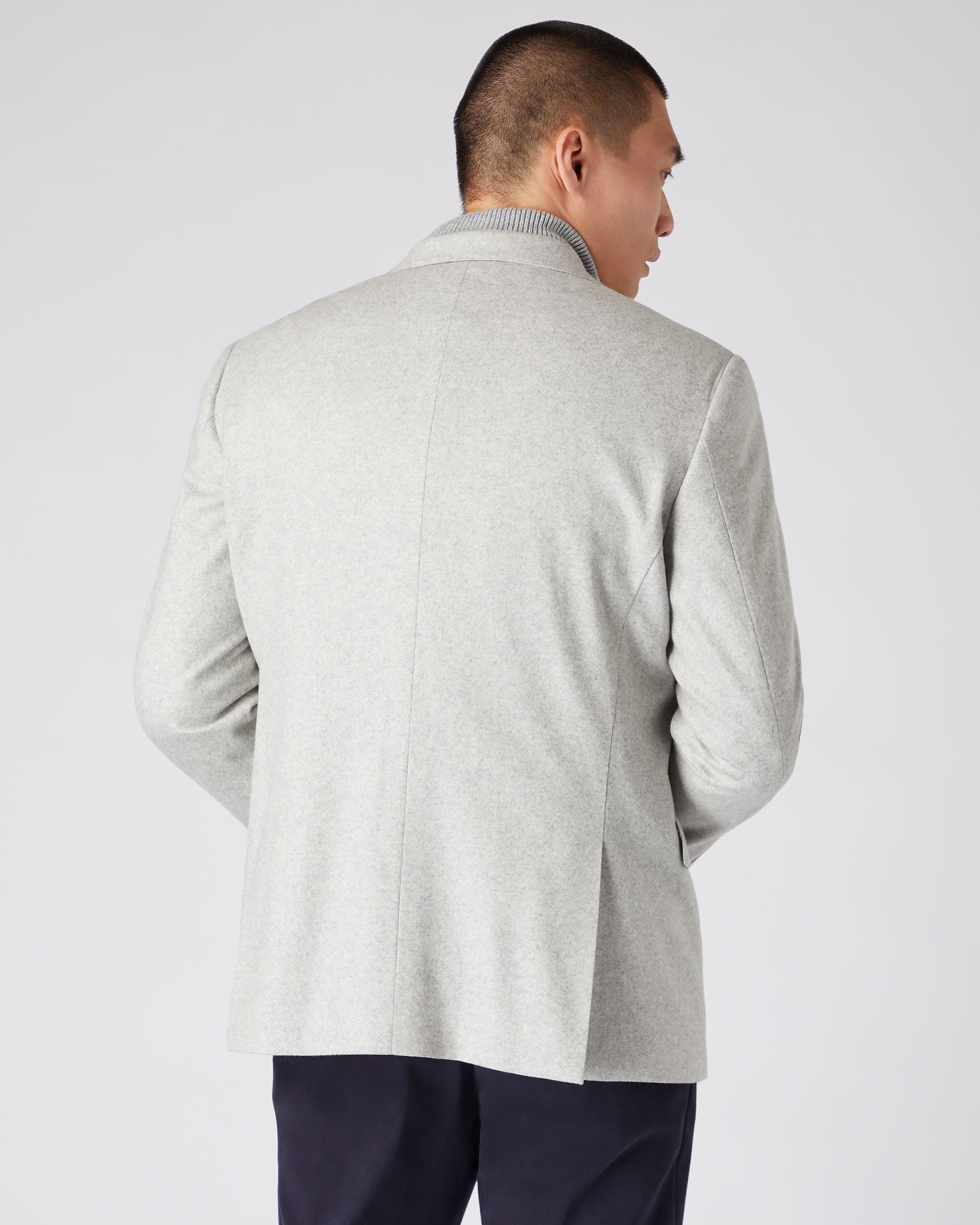 Light grey clearance wool blazer