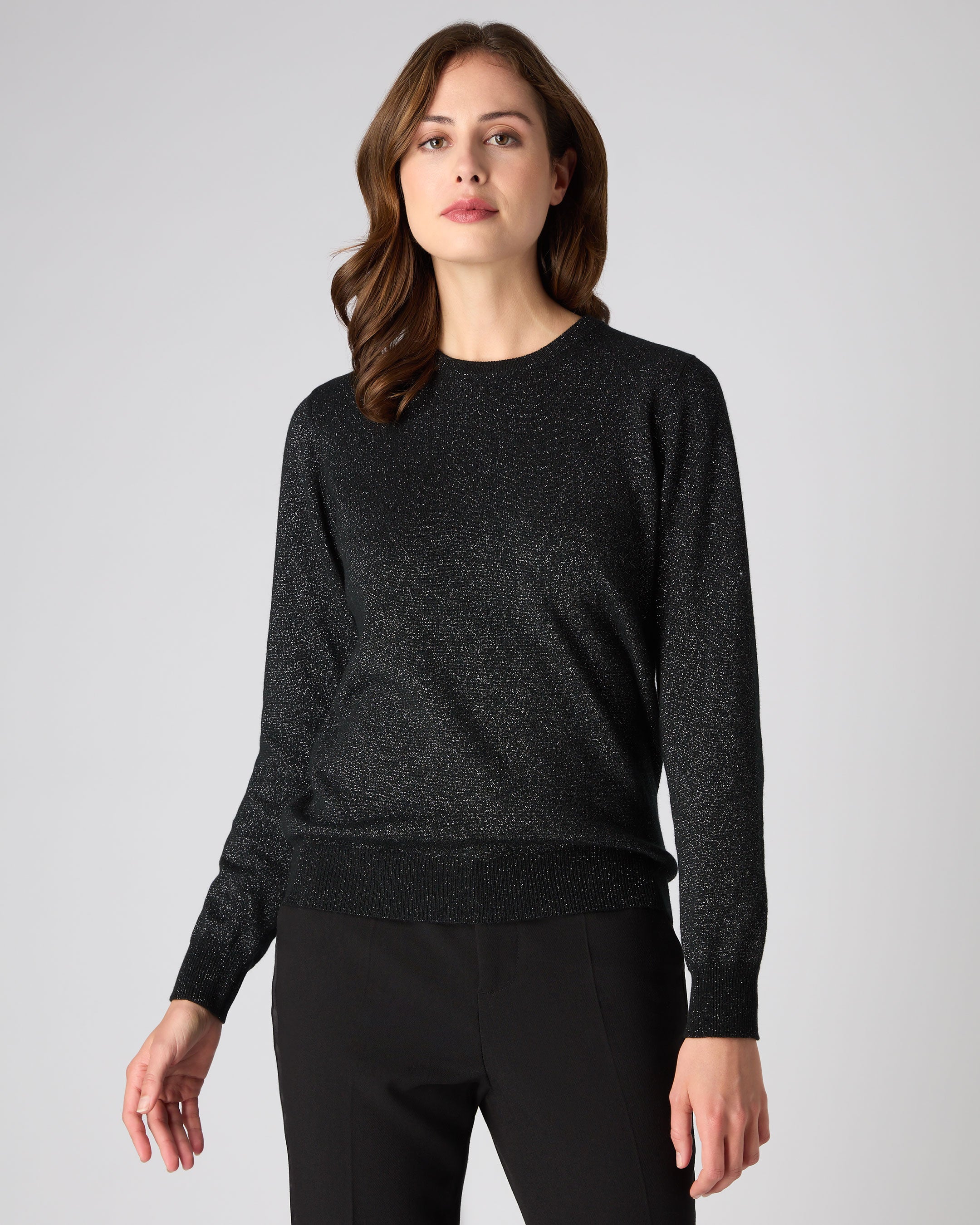 Black hotsell sparkle sweater