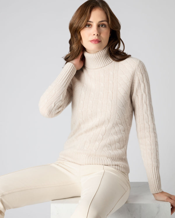 Womens Cashmere Turtle Neck Sweater, 43% OFF