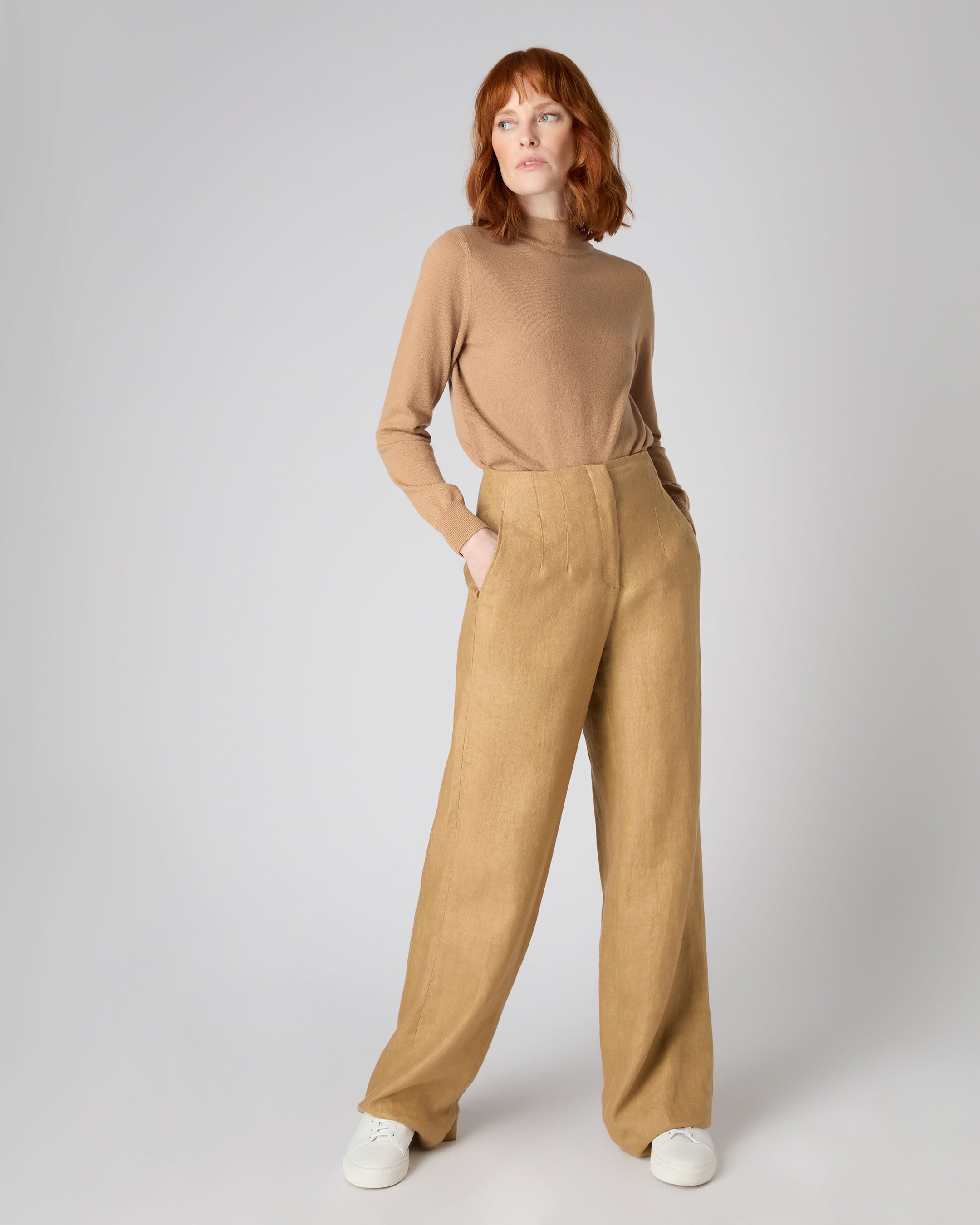 Sahara Paradise Jungle Linen Trousers – Two by Two Online