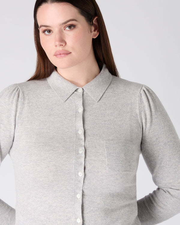 N.Peal The Peony Lim Polo Fumo Grey