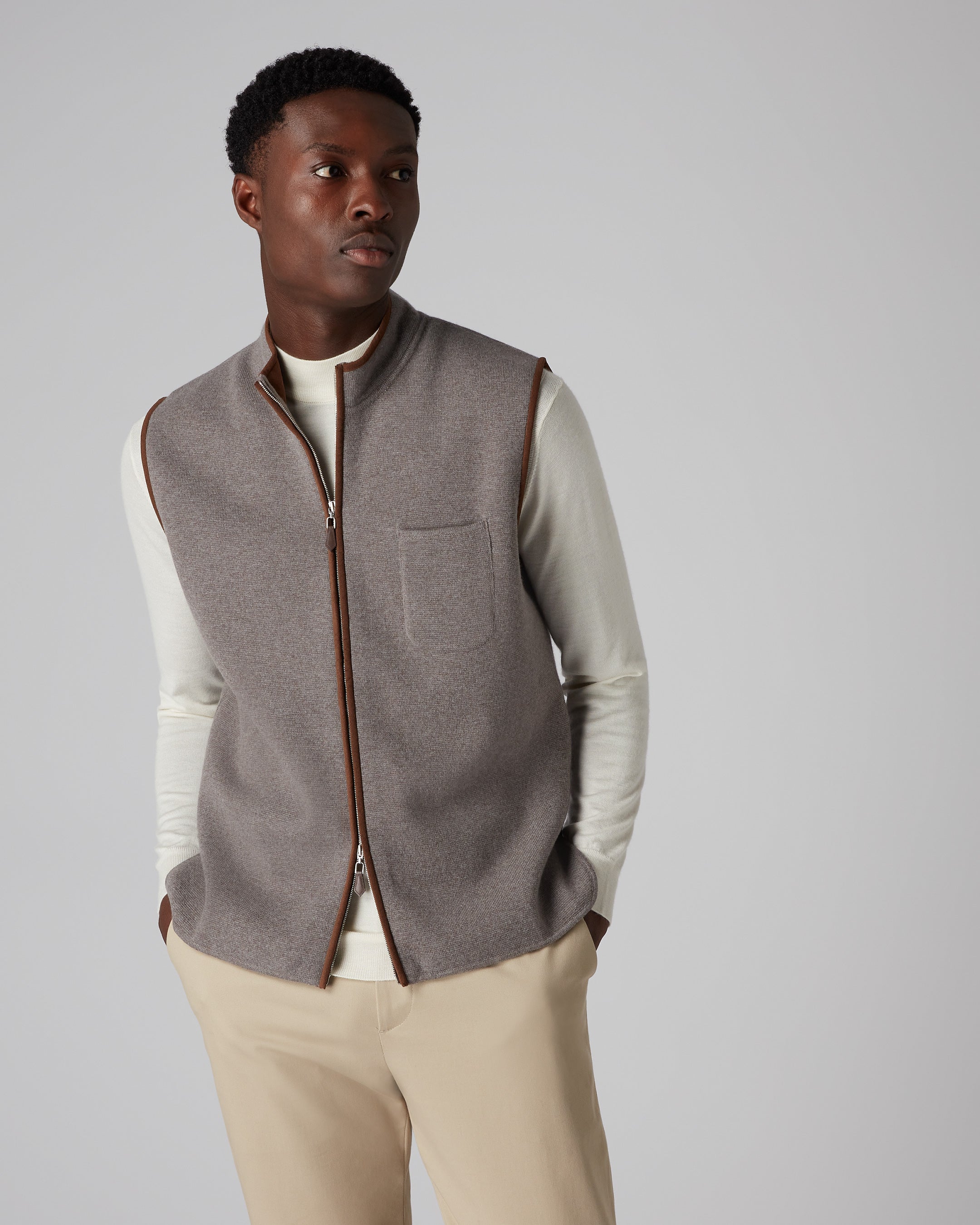 Cashmere hotsell vest mens