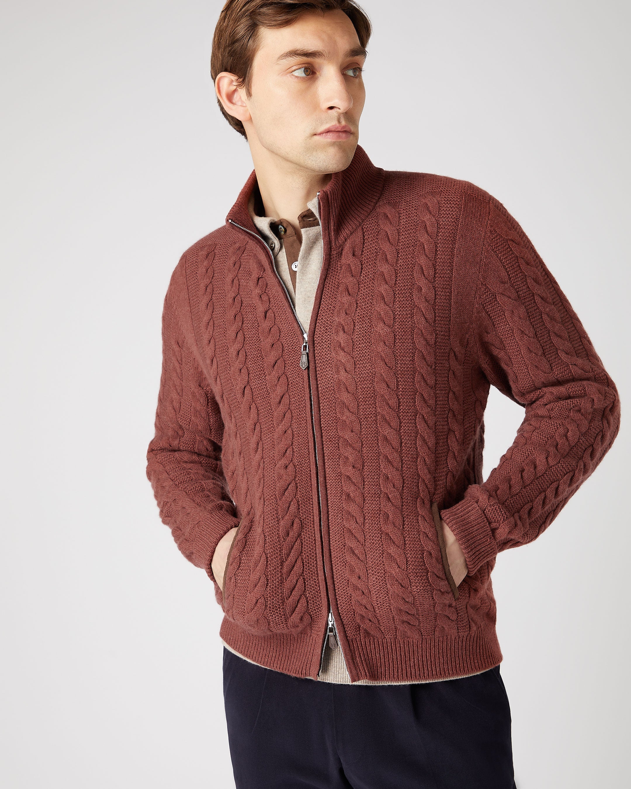 Terracotta cardigan outlet