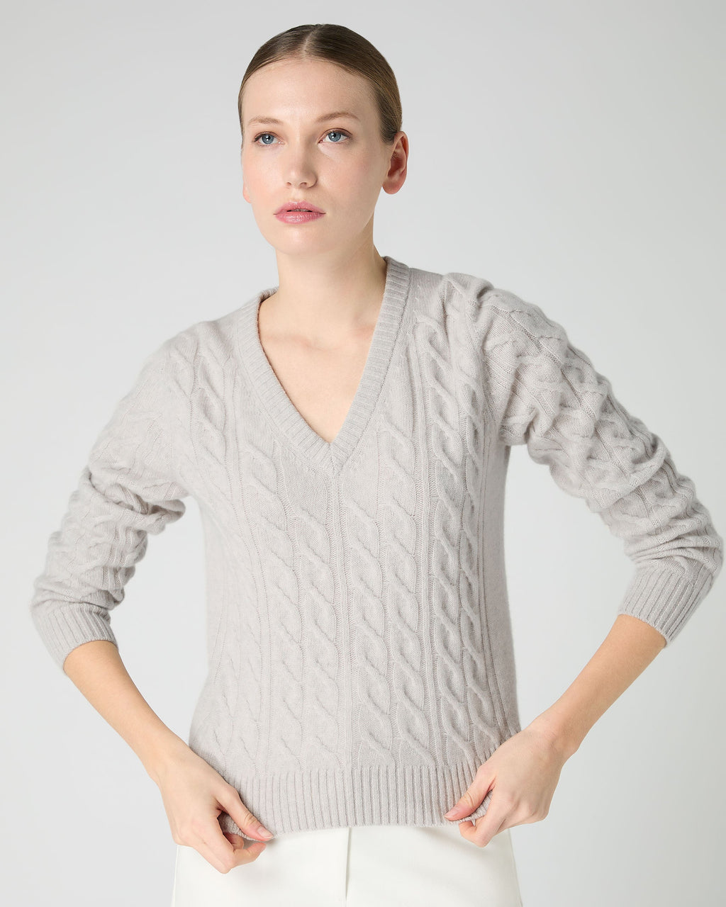 Women's Cable Cashmere, Complimentary Delivery
