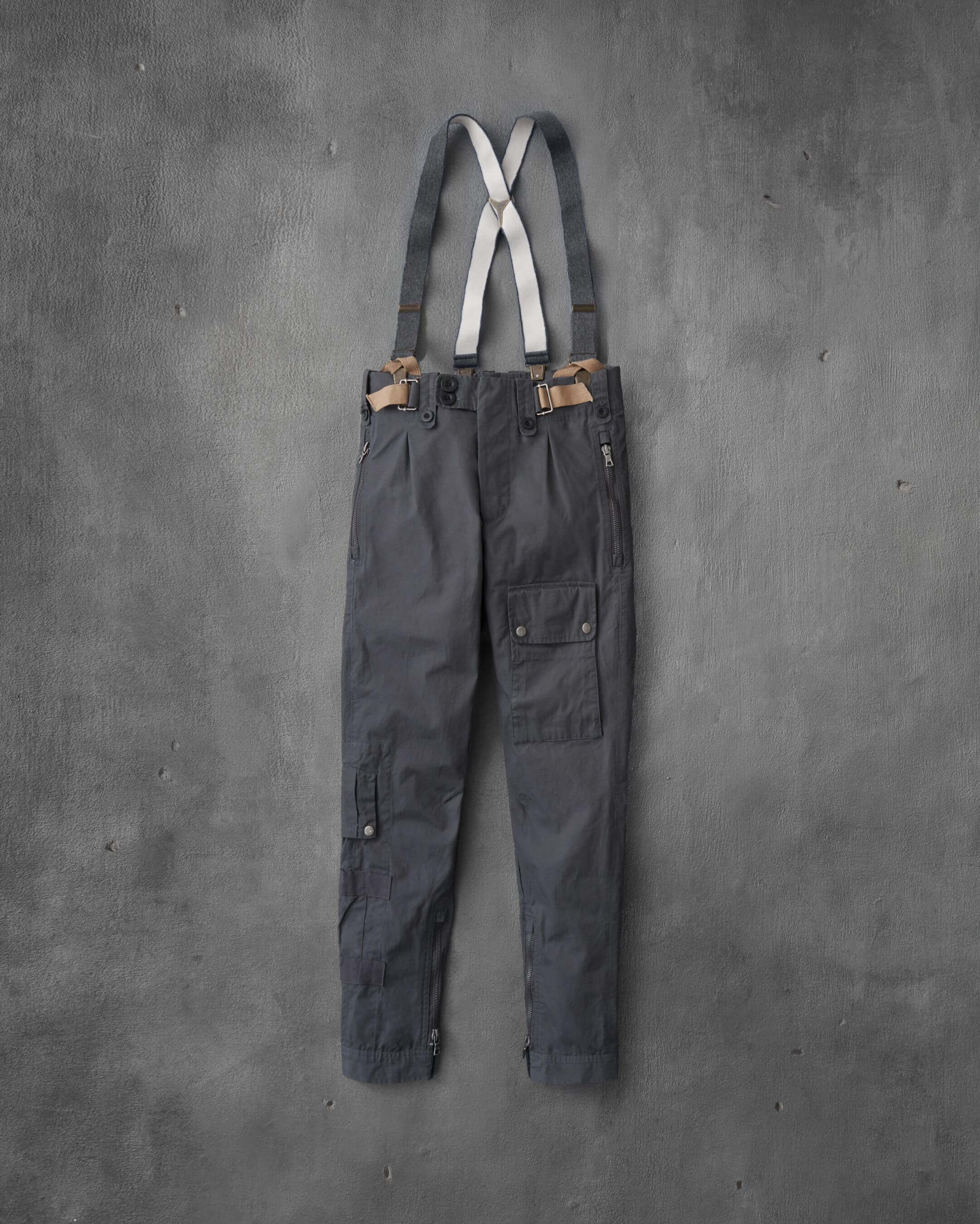 Men's Harbourn Cargo Trousers (Slate Grey) | Bamboo Clothing